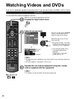 Preview for 24 page of Panasonic Viera TC-P42C2 Operating Instructions Manual