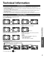 Preview for 43 page of Panasonic Viera TC-P42C2 Operating Instructions Manual