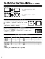 Preview for 46 page of Panasonic Viera TC-P42C2 Operating Instructions Manual