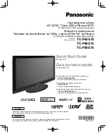 Panasonic Viera TC-P42G15 Operating Instructions Manual предпросмотр