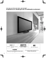 Preview for 2 page of Panasonic Viera TC-P42G15 Operating Instructions Manual