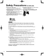 Preview for 6 page of Panasonic Viera TC-P42G15 Operating Instructions Manual