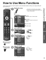 Preview for 33 page of Panasonic Viera TC-P42G25 Operating Instructions Manual