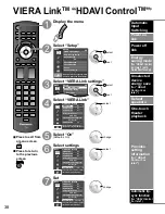 Preview for 38 page of Panasonic Viera TC-P42G25 Operating Instructions Manual