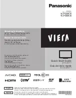 Preview for 1 page of Panasonic Viera TC-P42GT25 Manual De Instrucciones