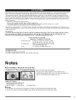 Preview for 7 page of Panasonic Viera TC-P42GT25 Operating Instructions Manual