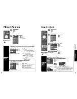 Preview for 21 page of Panasonic Viera TC-P42S1 Operating Instructions Manual