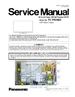 Panasonic Viera TC-P42S60 Service Manual preview