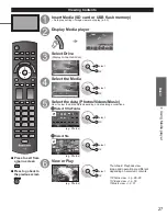 Preview for 27 page of Panasonic Viera TC-P42ST30 Owner'S Manual