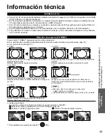 Preview for 43 page of Panasonic Viera TC-P42U2 Manual De Instrucciones