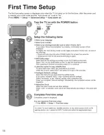 Предварительный просмотр 14 страницы Panasonic Viera TC-P42UT50 Owner'S Manual