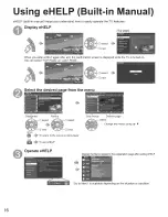 Предварительный просмотр 16 страницы Panasonic Viera TC-P42UT50 Owner'S Manual