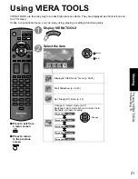 Предварительный просмотр 21 страницы Panasonic Viera TC-P42X1 Operating Instructions Manual