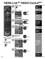 Предварительный просмотр 32 страницы Panasonic Viera TC-P42X1 Operating Instructions Manual