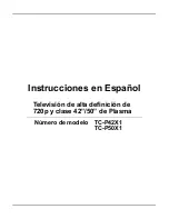 Предварительный просмотр 59 страницы Panasonic Viera TC-P42X1 Operating Instructions Manual