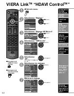 Предварительный просмотр 146 страницы Panasonic Viera TC-P42X1 Operating Instructions Manual