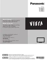 Preview for 1 page of Panasonic Viera TC-P42X3 Manual De Usuario