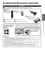 Предварительный просмотр 7 страницы Panasonic Viera TC-P42X3 Manual De Usuario