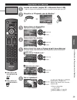 Предварительный просмотр 23 страницы Panasonic Viera TC-P42X3 Manual De Usuario