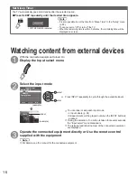 Preview for 16 page of Panasonic Viera TC-P42X5 Owner'S Manual