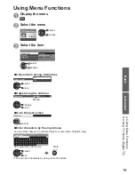 Предварительный просмотр 19 страницы Panasonic Viera TC-P42X60H Owner'S Manual