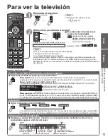 Предварительный просмотр 15 страницы Panasonic VIERA TC-P42XT50 Manual De Usuario