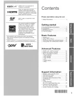 Preview for 3 page of Panasonic VIERA TC-P4632C Owner'S Manual