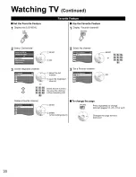 Preview for 20 page of Panasonic Viera TC-P46G25 Operating Instructions Manual