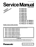 Предварительный просмотр 117 страницы Panasonic Viera TC-P46G25 Service Manual