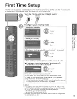 Preview for 13 page of Panasonic VIERA TC-P46S30 Owner'S Manual