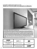 Preview for 2 page of Panasonic Viera TC-P46U1 Instrucciones De Operación