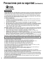 Preview for 6 page of Panasonic Viera TC-P50C2 Instrucciones De Operación