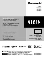 Preview for 1 page of Panasonic Viera TC-P50C2 Operating Instructions Manual