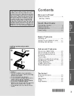 Preview for 4 page of Panasonic Viera TC-P50S20H Operating Instructions Manual