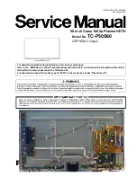 Panasonic Viera TC-P50S60 Service Manual preview