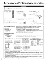 Предварительный просмотр 8 страницы Panasonic Viera TC-P50ST50 Owner'S Manual