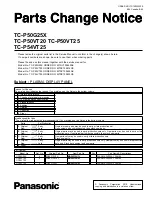 Предварительный просмотр 146 страницы Panasonic Viera TC-P50VT20 Service Manual