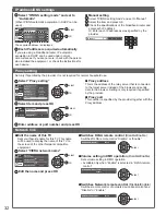 Предварительный просмотр 32 страницы Panasonic VIERA TC-P50XT50 Owner'S Manual