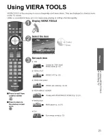 Preview for 21 page of Panasonic VIERA TC-P54G20 Operating Instructions Manual