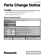 Preview for 112 page of Panasonic VIERA TC-P54S2 Service Manual