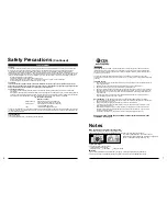 Preview for 4 page of Panasonic Viera TC-P54Z1 Operating Instructions Manual