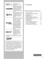 Preview for 3 page of Panasonic Viera TC-P55S60 Owner'S Manual