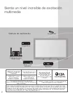 Preview for 2 page of Panasonic Viera TC-P58VT25 Instrucciones De Operación