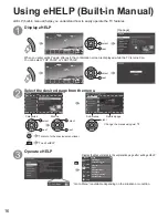 Предварительный просмотр 16 страницы Panasonic Viera TC-P60UT50 Owner'S Manual