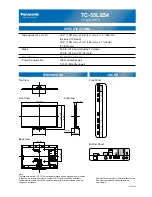 Предварительный просмотр 23 страницы Panasonic Viera TC55LE54OM Owner'S Manual