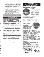 Предварительный просмотр 4 страницы Panasonic Viera TCL32XM6 Owner'S Manual