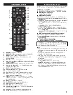 Preview for 8 page of Panasonic Viera TCL32XM6 Owner'S Manual