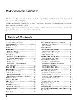 Preview for 4 page of Panasonic Viera TH-103PF9 Operating Instructions Manual