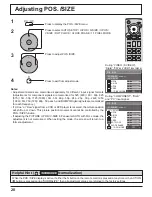 Preview for 20 page of Panasonic Viera TH-103PF9 Operating Instructions Manual