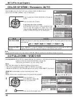 Preview for 38 page of Panasonic Viera TH-103PF9 Operating Instructions Manual